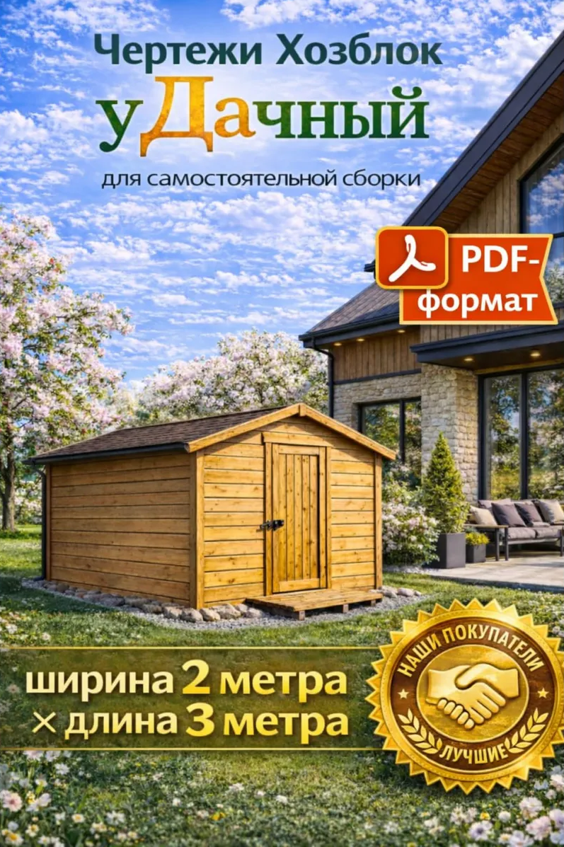 Хозблок «Хвойный» 2х3 м