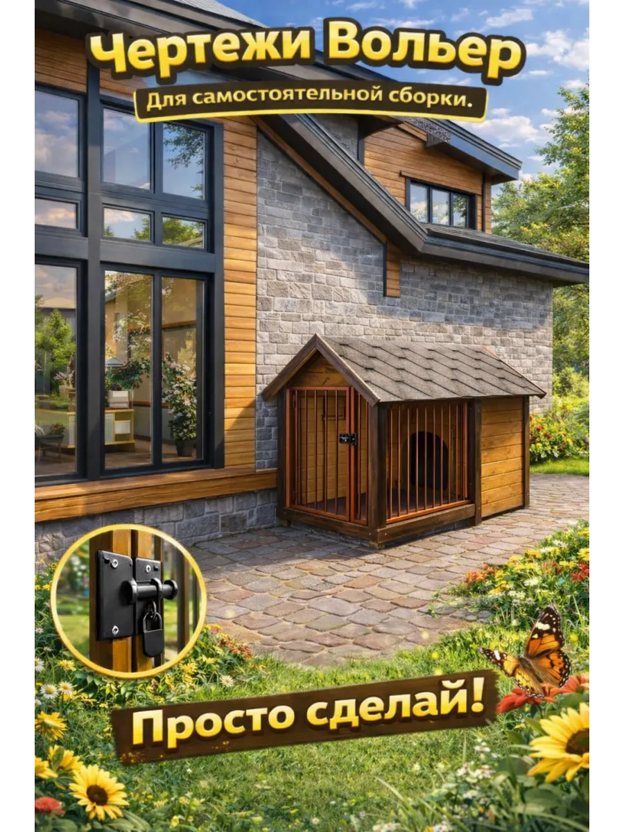 Вольер 4х2м Для самостоятельной сборки